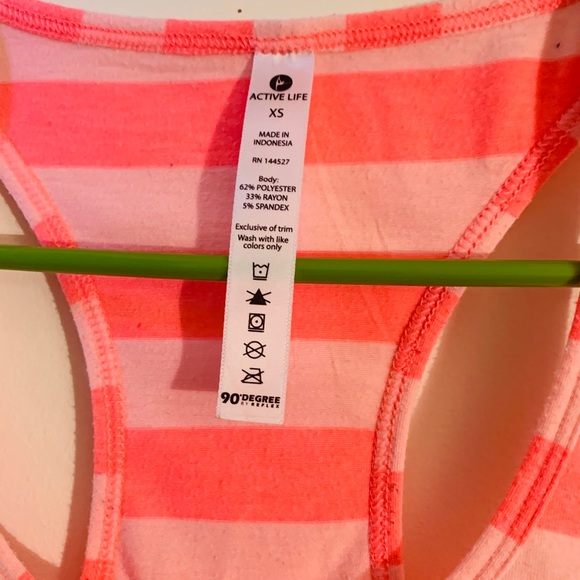 90 Degree by reflex race back tank top - Picture 2 of 2